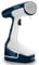 Tefal Access Steam Dampfbürste, 1500 W, kompaktes Design, beleuchteter Ein-/Ausschalter, kurze Aufheizzeit, Dampfleistung 24 g/Min., abnehmbarer Wassertank 200 ml, Steamer, dunkelblau/weiß, DR8085