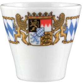 Seltmann 001.459090 Weiden Compact Stamper Porzellan Bayern, Rund, 27110 Dekor, Mehrfarbig, 0.05 L Kapazität, 4.9cm Höhe, 5.3cm Durchmesser | orzellan