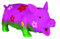 TRIXIE Schwein mit Blumen & Tierstimme Latex 20 cm