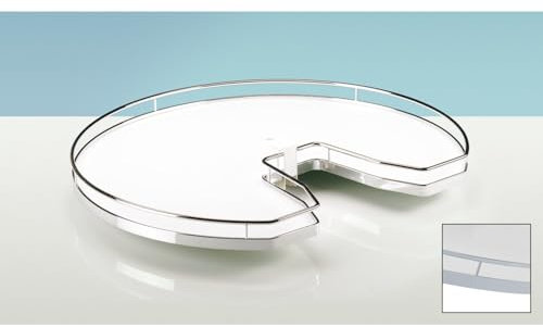 Hettich - Amenagement Interieur - Fond De Tablette Antidérapant Arena Classic - Couleur : Mélaminé, Chrome