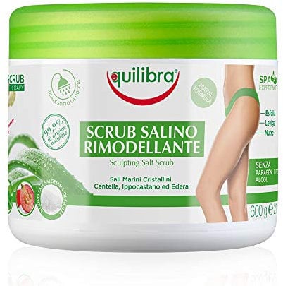 Equilibra Bio Körperpeeling mit Meersalz aus dem Toten Meer Aloe 600 Ml