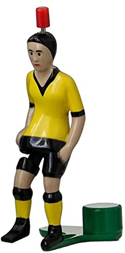TIPP-KICK Top Kicker Yellow I Original Player for Young and Old I Fun with the Football Figure Game I Accessories I Jersey Yellow