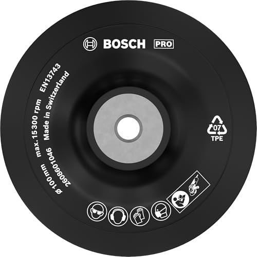 Bosch Accessories Plateau de Ponçage Standard M10, 100mm