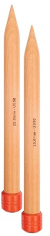 KnitPro Jumbo Single Pointed Needles 16 (40cm) | 25.00 mm