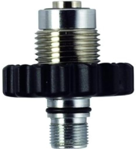 Mares Erwachsene Anschluß DIN Connector 300 bar 42-22, Schwarz, BX, 416810