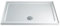 Twyford TR6431WH White Rectangular 4 Upstand Shower Tray, 900 mm x 760