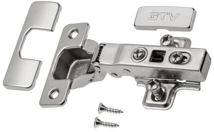 Bisagra para puerta de alacena con sistema de cierre suave soft close (35 mm)