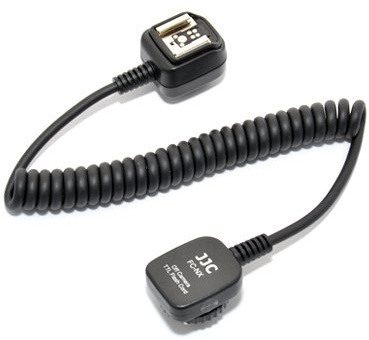 JJC FC-NX TTL-Blitzkabel 140 cm für Samsung NX-Kameras z.B. NX2000 NX1000 NX300 NX210 NX200 NX100 NX20 NX11 NX10 NX5