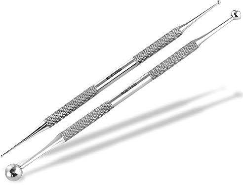 Punktsucher Akupressurstift Set 6/9-1/2 mm Massage-Stift Akupressur-Stift Akupunktur-Stab