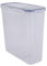 Lock & Lock HPL713 Rectangular Storage Container with Flip Top Lid - Clear/Blue, 3.4 L