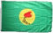 Flagge Zaire - 90 x 150 cm