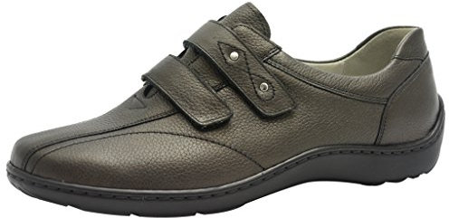 Waldläufer HENNI 496301172014 femmes Mocassins, gris 36 EU
