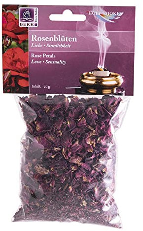 Berk Räucherwerk - Rosenblüten, 20 g (1 Set, 1 Stück)