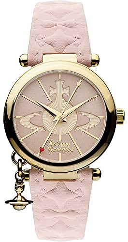 Vivienne Westwood Women's Watch with Analogue Display and Leather Strap