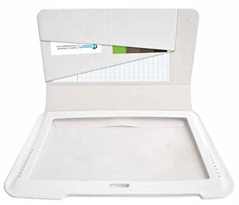 Heden Housse de Protection Slim pr Samsung Tab2 10 1+ Note, Blanc