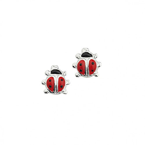 CEM Kinderohrstecker Marienkäfer aus Sterlingsilber Größe ca. 9 mm 5-123802-001