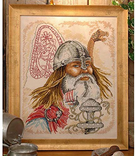 Permin Goldbear Viking Cross Stitch Kit