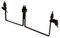 Out’n’About Double Carrycot Adapter 2 - For Attaching Two Carry Cot to Nipper, Sport, or GT Double V2 to V5 Models