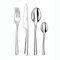 COUZON - Ménagère 24 couverts de table en coffret pour 6 personnes - J'aiGoûté - Acier inoxydable 18/10, Finition Miroir, Epaisseur 4 mm - Inox
