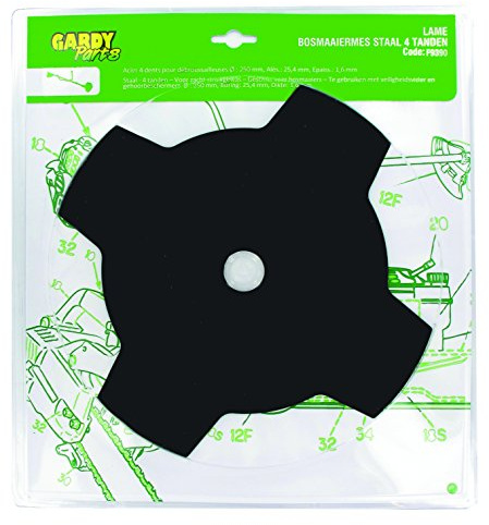 GREENSTAR 12609 Ersatzmesser zu 4 Zähne aus Stahl für Motorsense 1200200