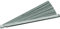 Proto J000TL Fühlerlehre mit 25 Klingen (1,27 cm und 30,5 cm Klingen in Stahlhalter)