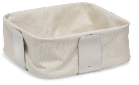 blomus 63445 Desa Brotkorb, 25.5 x 25.5 x 10.5 cm, sand