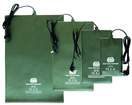 Terrarium Heizmatte Comfort 20 Watt, 20x35 cm - in 10W, 20W, 30W & 40W erhältlich - Wärmematte für Reptilien z.B. Schildkröten Schlangen Eidechsen - spritzwassergeschützt (Comfort Heizmatte, 20 Watt)