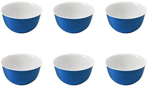 Müslischalen 6er Set Doppio indigo-blau