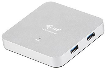 i-tec Hub USB Alimenté, Hub USB 3.0 à 4 Ports Dédiés à la Charge ou Data - Concentrateur USB 3.0 avec Alimentation Externe
