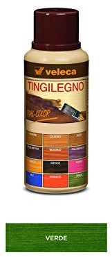 Veleca Tival - Tinte para madera verde – 250 ml – Tinte para madera de interior