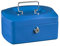Idena 50030 - Geldkassette 8, Größe 205 x 160 x 90 mm, Farbe Blau, 1 Stück
