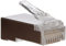LINDY 62435 RJ45 Stecker STP Cat.6, mit Einführhilfe, 10er Pack, grau