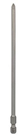 Bosch Professional Bit Extra-Hart für Pozidriv-Kreuzschlitzschrauben (PZ1, Länge: 152 mm, 3 Stück), 2607001587