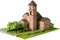 Domus Kits kits40501 Romanica 24 Modellino di San Feliu De Barruera Chiesa, Scala 1:87, Domus, Multicolore, Medium