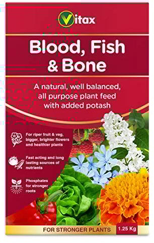 Vitax 1.25kg Sangue Fish and Bone Fertilizzanti