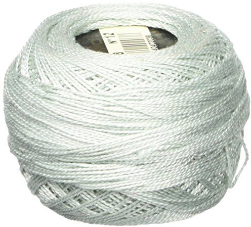 DMC Pearl Cotton Ball Size 12 141yd-Very Light Gray