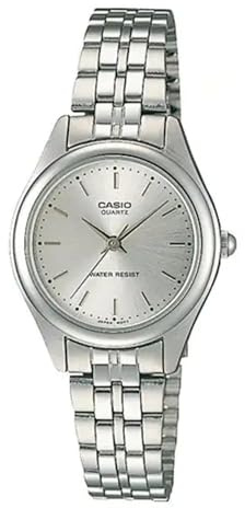 Casio ltp1129 a-7 a ltp-1129 a-7 a – Armbanduhr Damen, Armband aus Edelstahl Farbe Silber