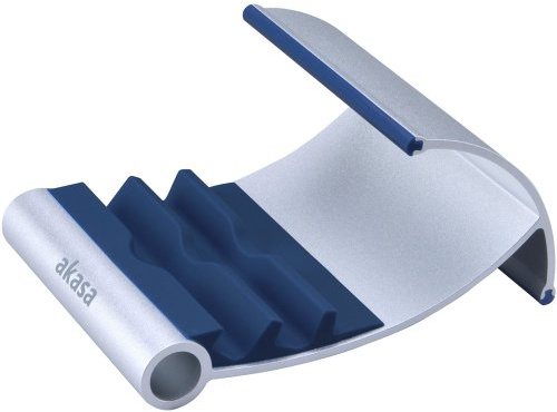 Akasa Leo Aluminium Stand für Tablet und Apple iPad blau