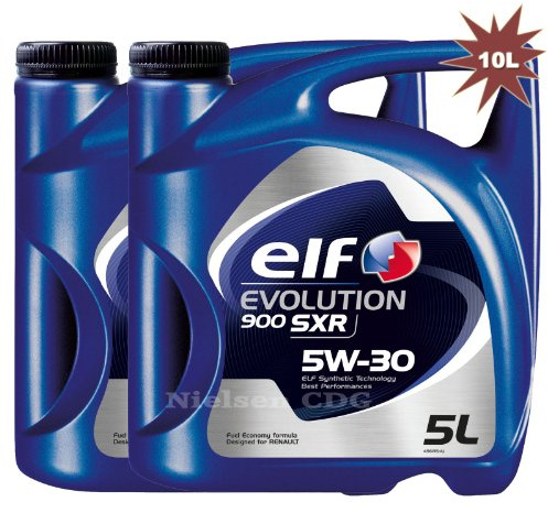 Elf evolution 900 SXR 5 W30 Motorenöl, 2 x 5L = 10 Liter