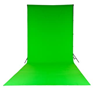 Manfrotto LL lc5881 Vorhang – 3 x 7 m, Chromakey Grün