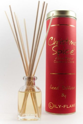 Lily Flame Scented Reed Diffuser - Christmas Spice