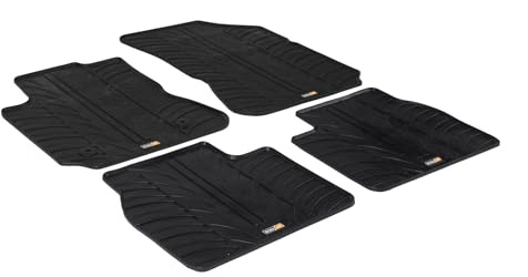 Travall Mats Gummifußmatten Kompatibel Mit Citroen C4 Cactus (Ab 2014) TRM1200 - Allwettermatten Nach Maß Fussmatten Set
