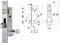 Fac M107078 – Serrure en métal Serrure Loquet Crochet 7003 30-05