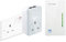 TP-LINK TL-WPA4220KIT Ripetitore Wi-Fi/Hotspot Powerline AV500, 300 m, con due porte Ethernet, kit starter/confezione doppia (facile configurazione, Wi-Fi Clone per Smartphone/Tablet/Laptop) AV600