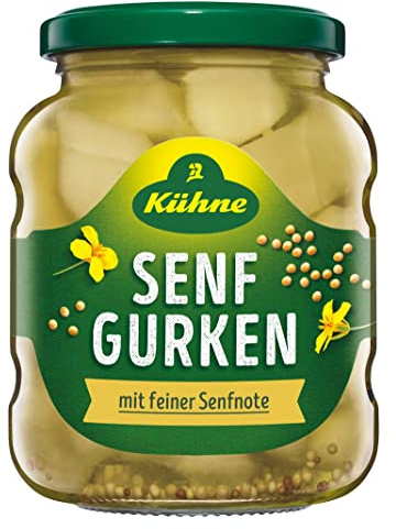 Kühne Senfgurken, 370ml