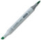 COPIC Ciao Marker Typ YG - 09, Lettuce Green, vielseitiger Layoutmarker, mit einer mittelbreiten und einer Brush-Spitze