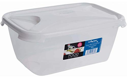 Wham Cuisine Polypropylene Rectangular Food Storage Box Container 3.6ltr