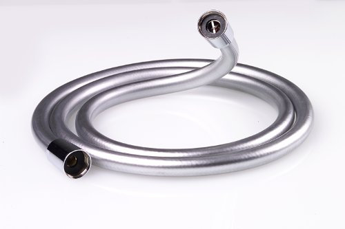 Qualitäts-Brauseschlauch Argento - Länge 1,60 m - 5 lagig mit Drehkonus - hochwertiges Chromdesign