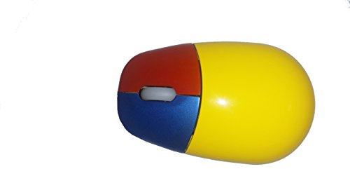 Small Yellow Infant Mini Optical Mouse - Colour Coded for Children Kids Child