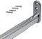 Gedotec Kleiderstange 40-60 cm silber Chrom poliert | OVAL-TELEMAGIC | 1 Set Teleskop-Stange ausziehbar 400-600 mm | 22 x 15 mm Stahl | flexibles Teleskop-Schrankrohr | Schrankstange für Wandmontage